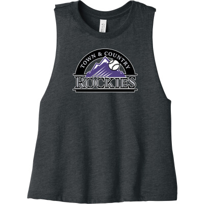 Bella+Canvas Women’s Racerback Cropped Tank