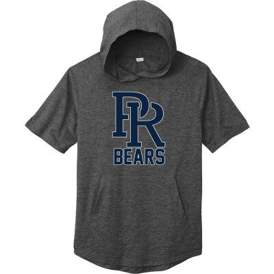 Tri-Blend Wicking Short Sleeve Hoodie