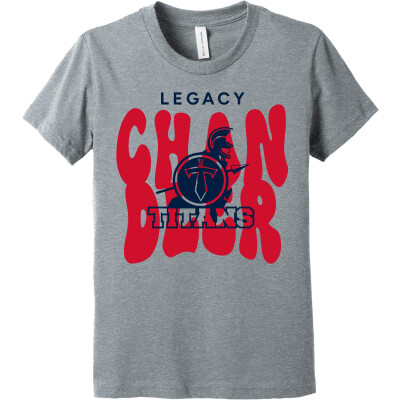 Youth Heather CVC Short Sleeve Tee