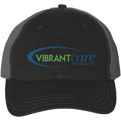 Garment-Washed Trucker Cap - DIRECT TO GARMENT