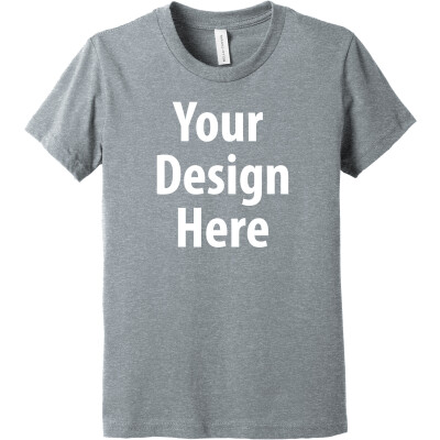 Youth Heather CVC Short Sleeve Tee