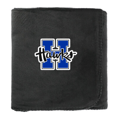 100% Recycled PET Fleece Blanket with RPET Pouch