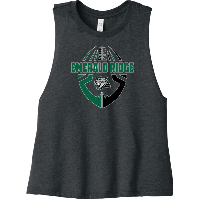 Bella+Canvas Women’s Racerback Cropped Tank