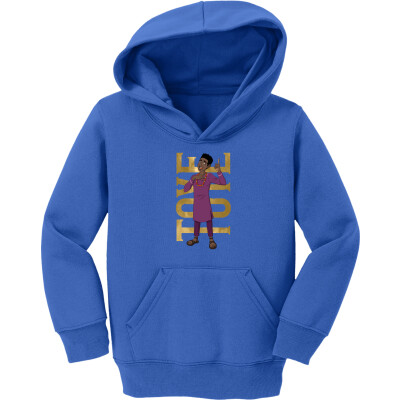 Toye Hero Pose Toddler Fleece Pullover Hoodie
