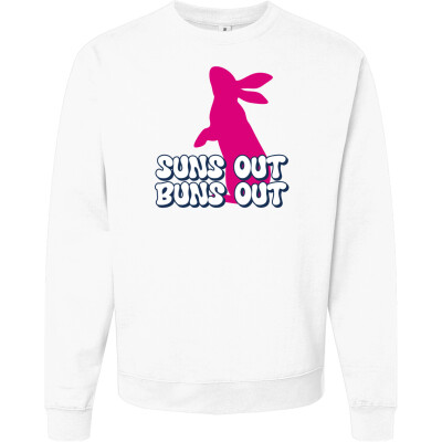 Crewneck Sweatshirt- Buns out