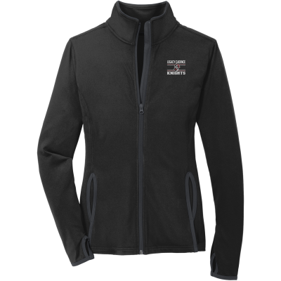 Women's Sport-Wick Stretch Contrast Full-Zip Jacket