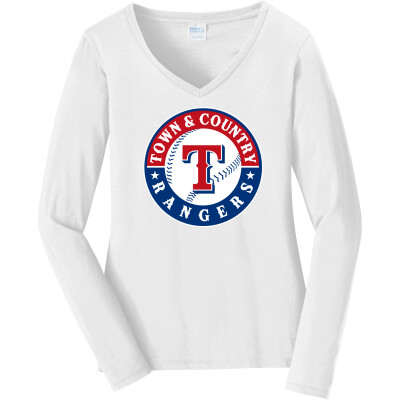 Women's Long Sleeve Fan Favorite V-Neck Tee