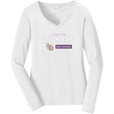 Women's Long Sleeve Fan Favorite V-Neck Tee