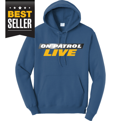 On Patrol: Live Unisex Fleece Pullover Hooded Sweatshirt