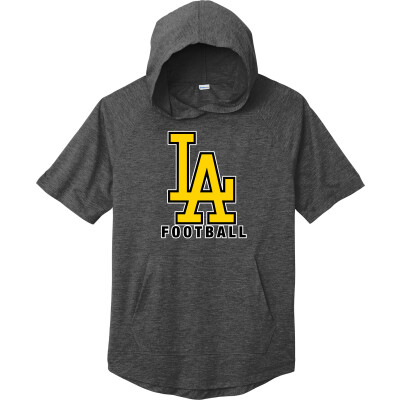 Tri-Blend Wicking Short Sleeve Hoodie