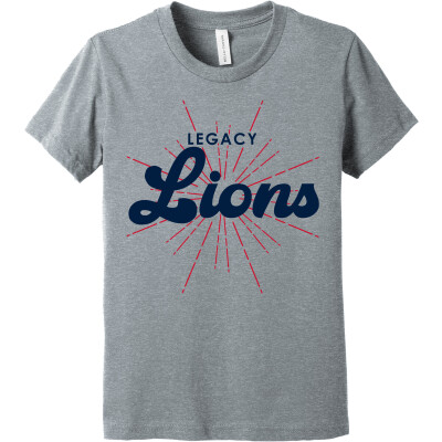 Youth Heather CVC Short Sleeve Tee