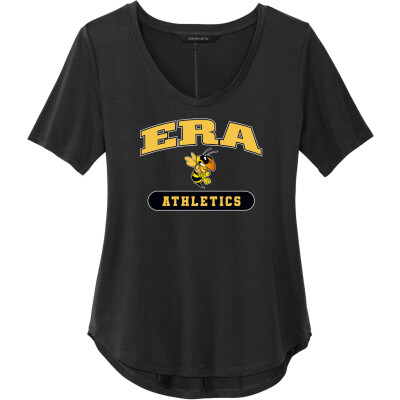 Women's Stretch Jersey Relaxed Scoop Tee