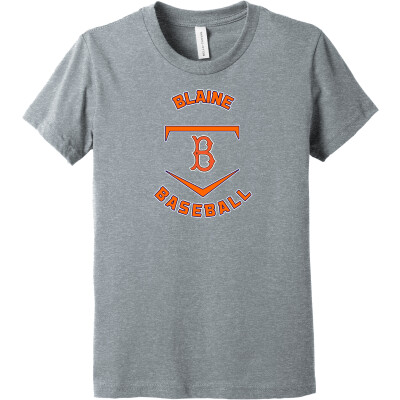 Bella+Canvas Youth Heather CVC Tee