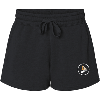 Independent Women’s Lightweight California Wave Wash Fleece Shorts (DTF)