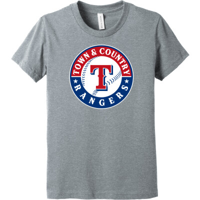 Bella+Canvas Youth Heather CVC Tee