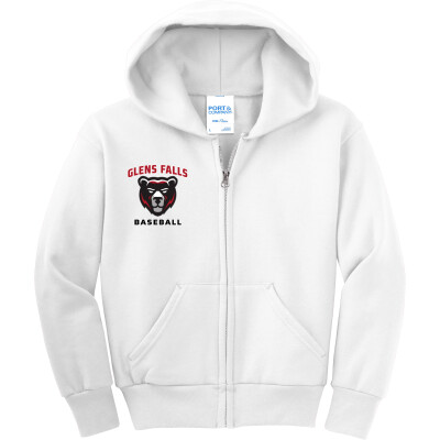 Youth Core Fleece Full-Zip Hooded Sweatshirt