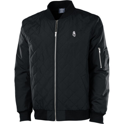 Chill Ghost Men's Quilted Boston Flight Jacket