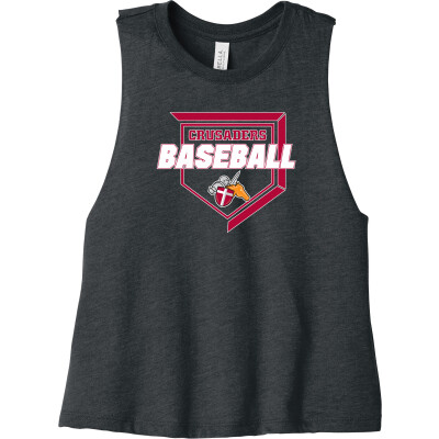 Bella+Canvas Women’s Racerback Cropped Tank