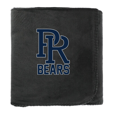 100% Recycled PET Fleece Blanket with RPET Pouch