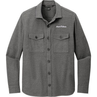 Long Sleeve Twill Overshirt