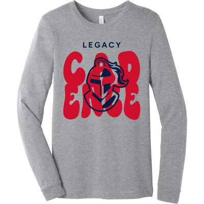 Unisex Heather CVC Long Sleeve Tee