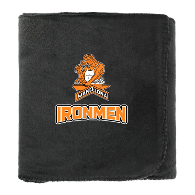 100% Recycled PET Fleece Blanket with RPET Pouch