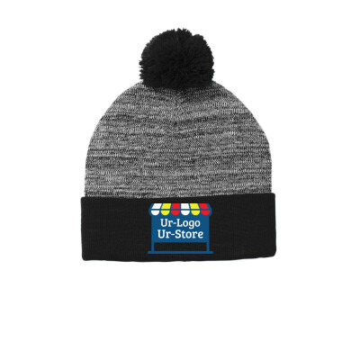 Heather Pom Pom Beanie