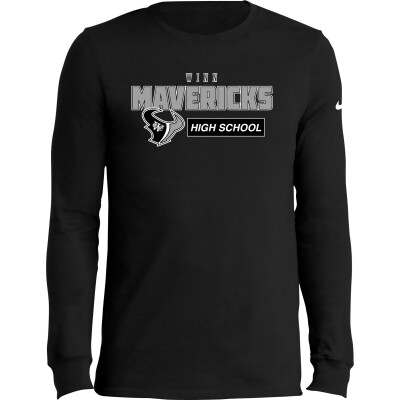 Nike Dri-FIT Cotton/Poly Long Sleeve Tee