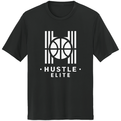 Hustle Elite Adult Performance Tee - Moisture-Wicking