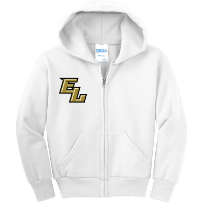 Youth Core Fleece Full-Zip Hooded Sweatshirt