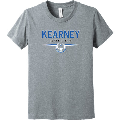 Bella+Canvas Youth Heather CVC Tee