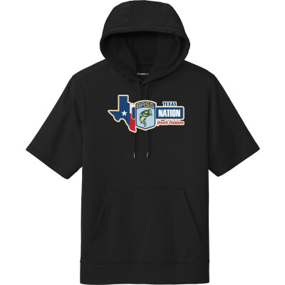 Performance Fleece Short-Sleeve Hooded Pullover