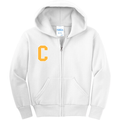 Youth Core Fleece Full-Zip Hooded Sweatshirt