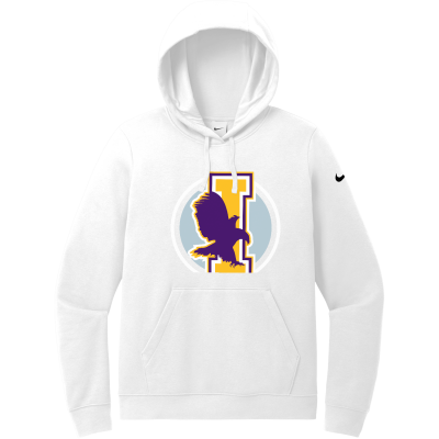 Women's Nike Club Fleece Sleeve Swoosh Pullover Hoodie