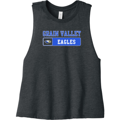 Bella+Canvas Women’s Racerback Cropped Tank