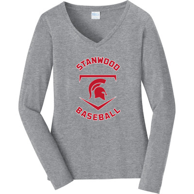 Women's Long Sleeve Fan Favorite V-Neck Tee