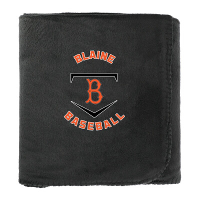 100% Recycled PET Fleece Blanket with RPET Pouch