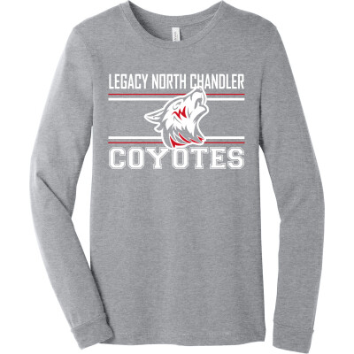 Unisex Heather CVC Long Sleeve Tee