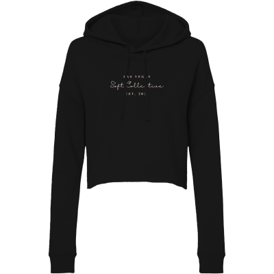 Women’s Lightweight Crop Hooded Sweatshirt