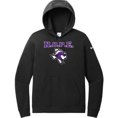 Nike Women's Club Fleece Sleeve Swoosh Pullover Hoodie