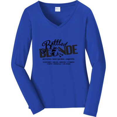 Women's Long Sleeve Fan Favorite V-Neck Tee
