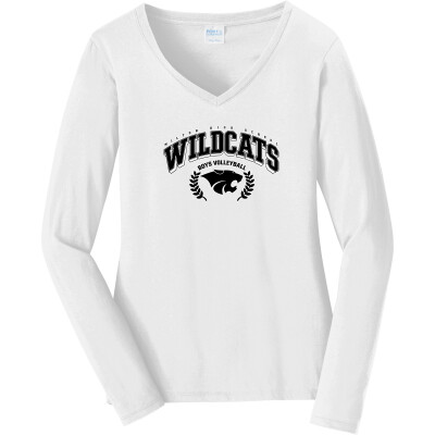 Women's Long Sleeve Fan Favorite V-Neck Tee