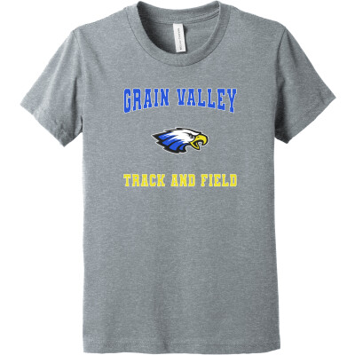 Bella+Canvas Youth Heather CVC Tee