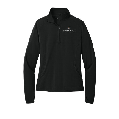Sport-Tek Women's Sport-Wick Stretch 1/4-Zip Pullover (EMB)