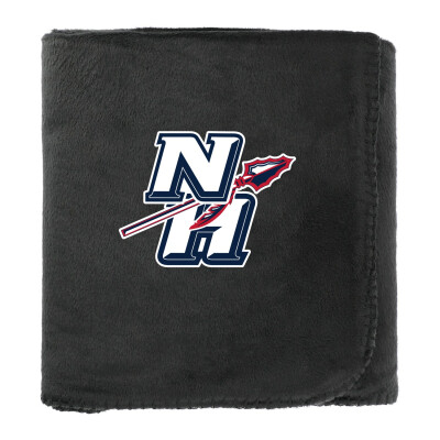 100% Recycled PET Fleece Blanket with RPET Pouch