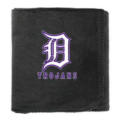 100% Recycled PET Fleece Blanket with RPET Pouch