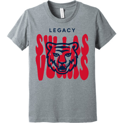 Youth Heather CVC Short Sleeve Tee