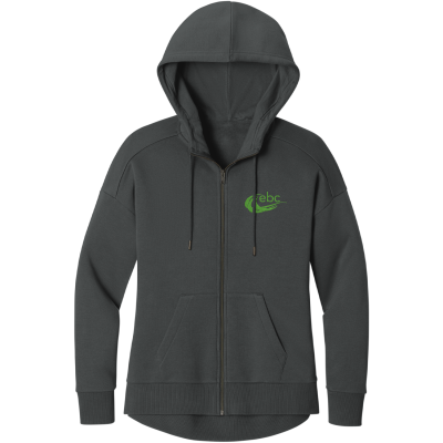 Women's Perfect Weight Fleece Drop Shoulder Full-Zip Hoodie