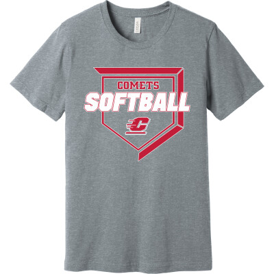 Bella+Canvas Unisex Heather CVC Short Sleeve Tee