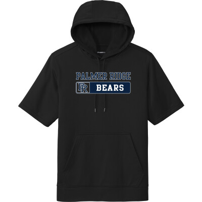 Performance Fleece Short-Sleeve Hooded Pullover